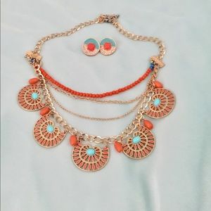 Costume Jewelry Set.
